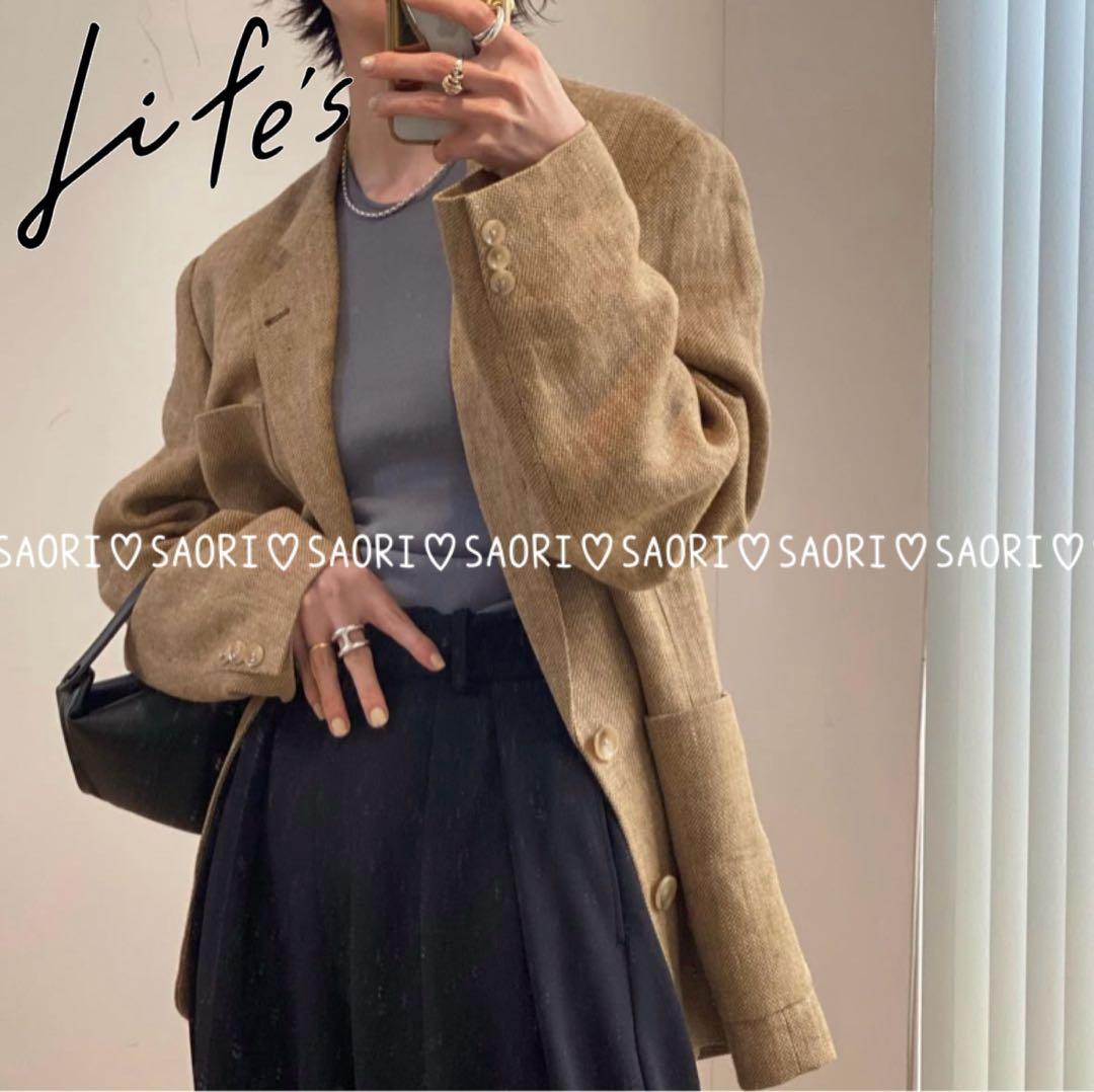 TODAYFUL【美品】Boyfriend Linen Jacket