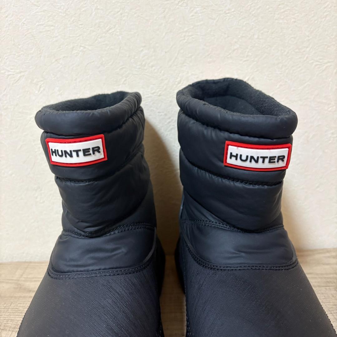 HUNTER イントレピッド ショートスノーブーツ 25cm ブラック