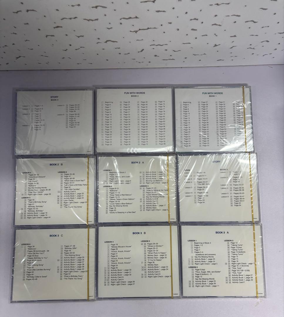 Disney World of English CDセット