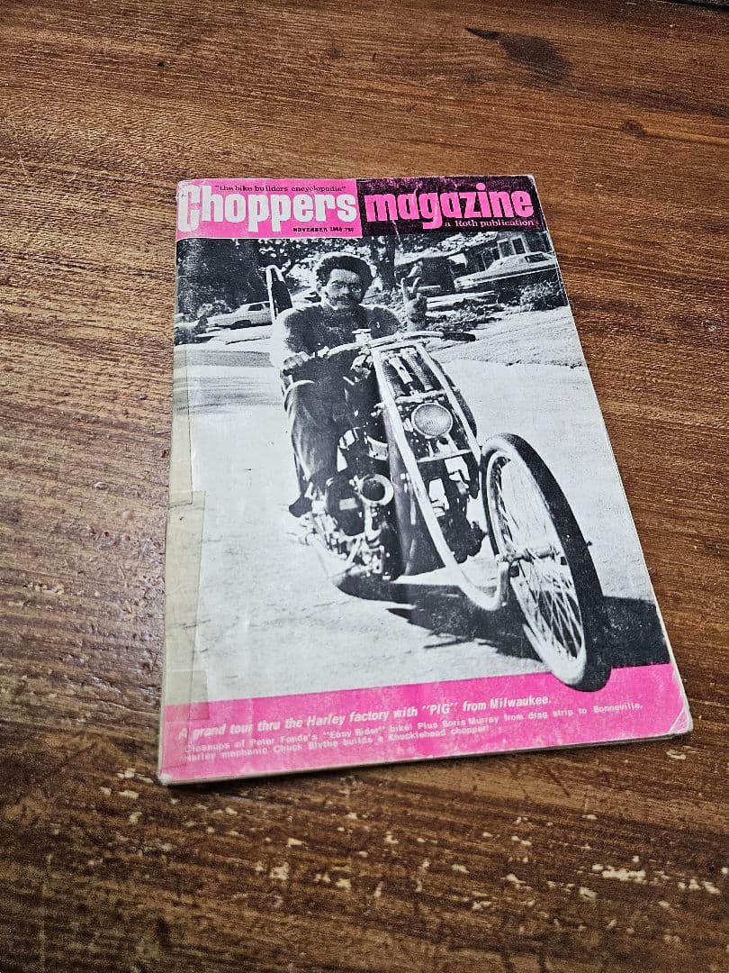 vintage ed-roth 1969s エドロス チョッパーズ マガジン