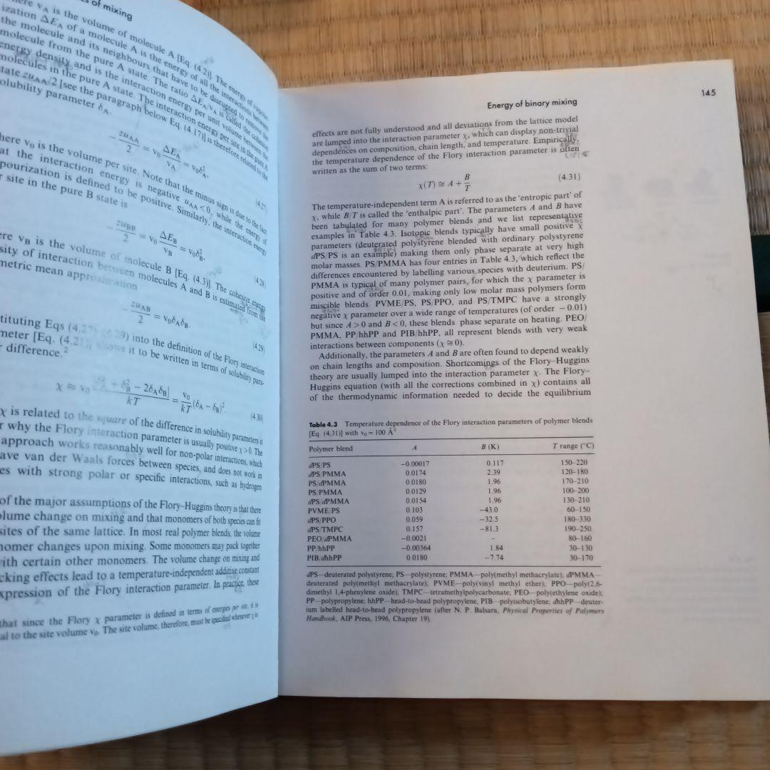 高分子物理学　洋書　Polymer Physics　OXFORD