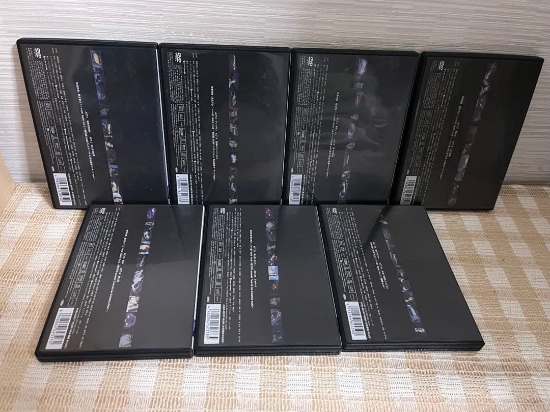 頭文字D Fifth Stage 全7巻セット DVD セル版