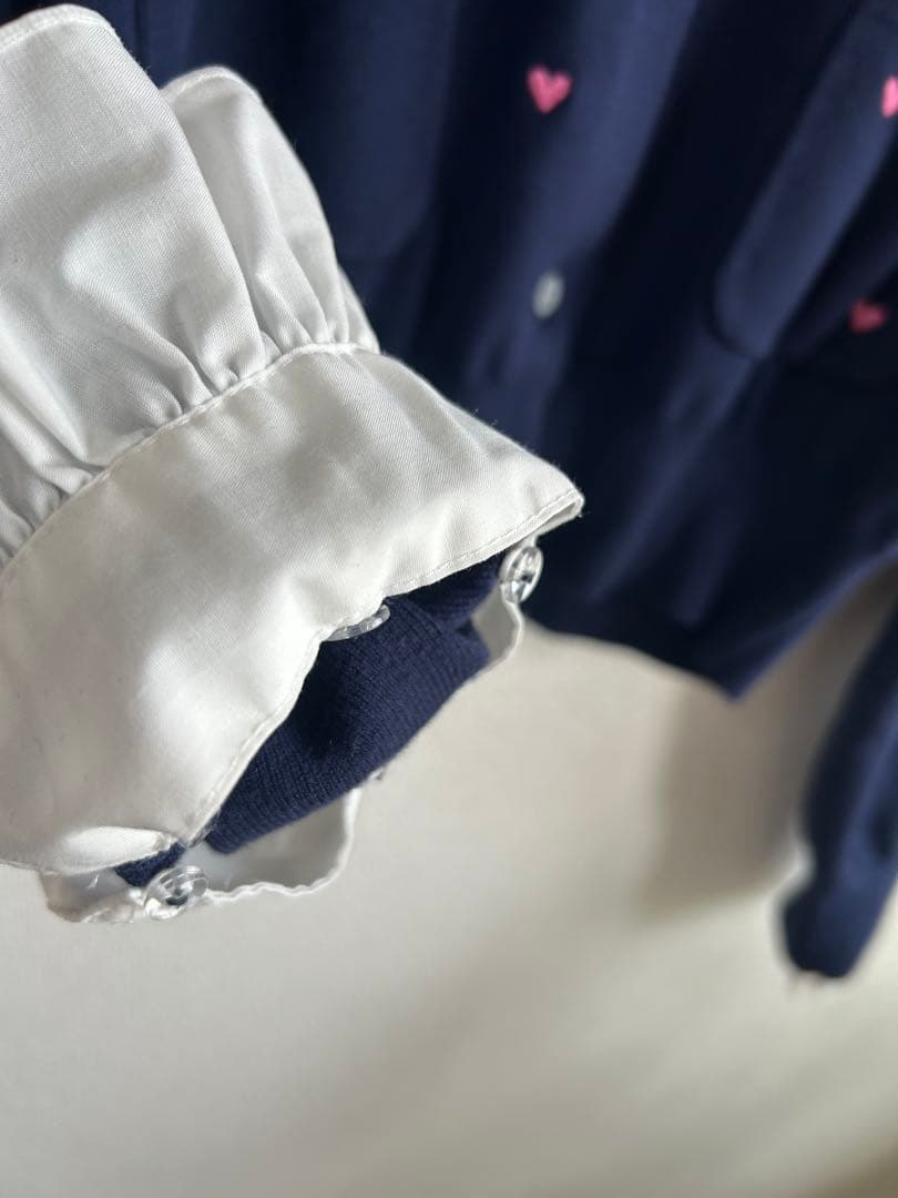 【超美品】Apuweiser-riche ハートカーディガン　ニット　2way