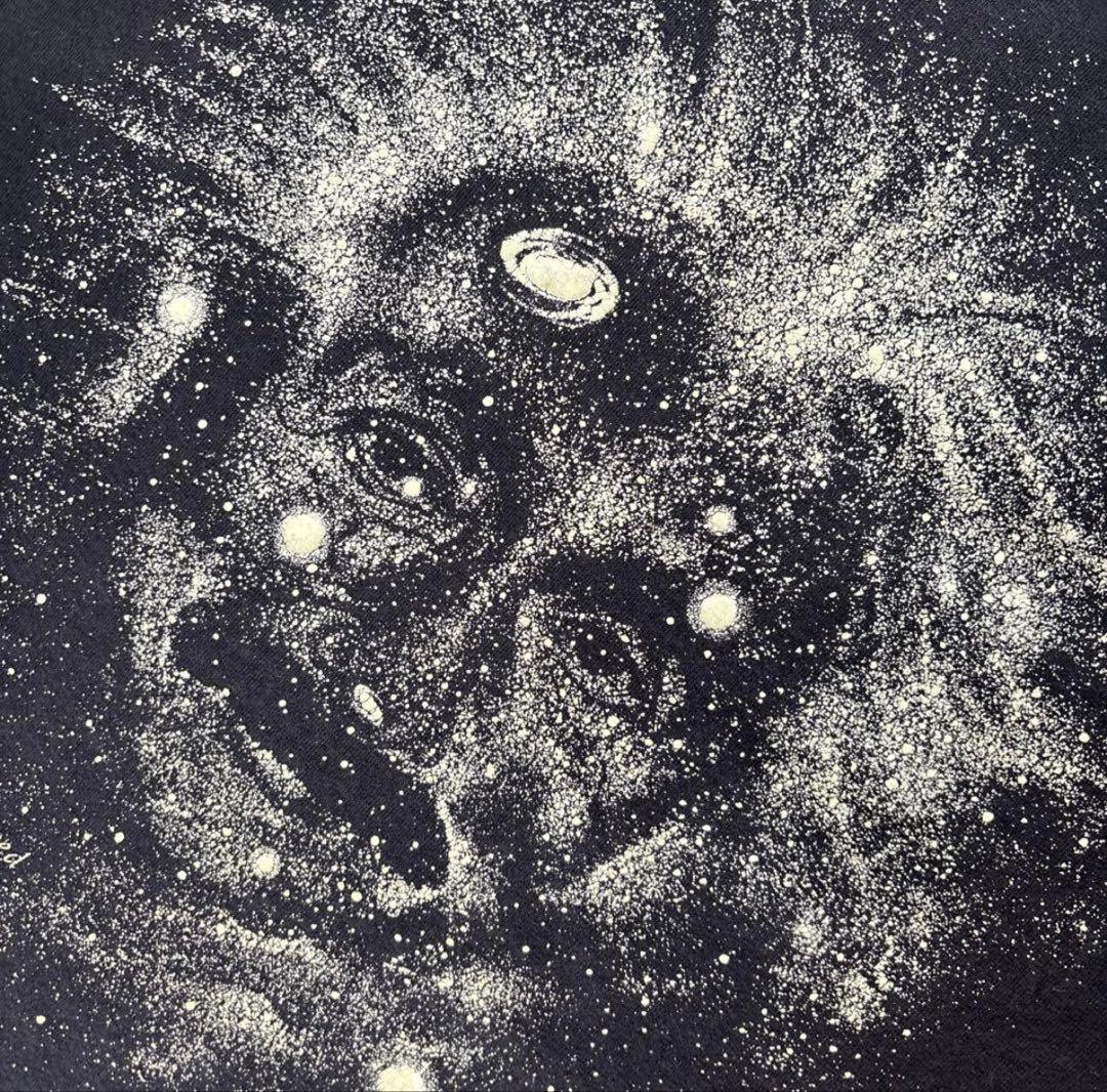 【良フェード】Einstein アインシュタイン　ボストン科学博物館　Tシャツ