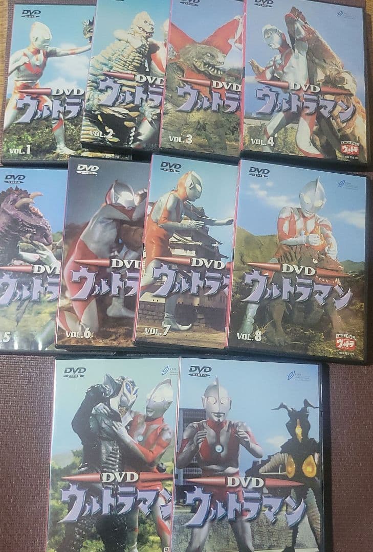 ウルトラマン DVD 全10巻 セット