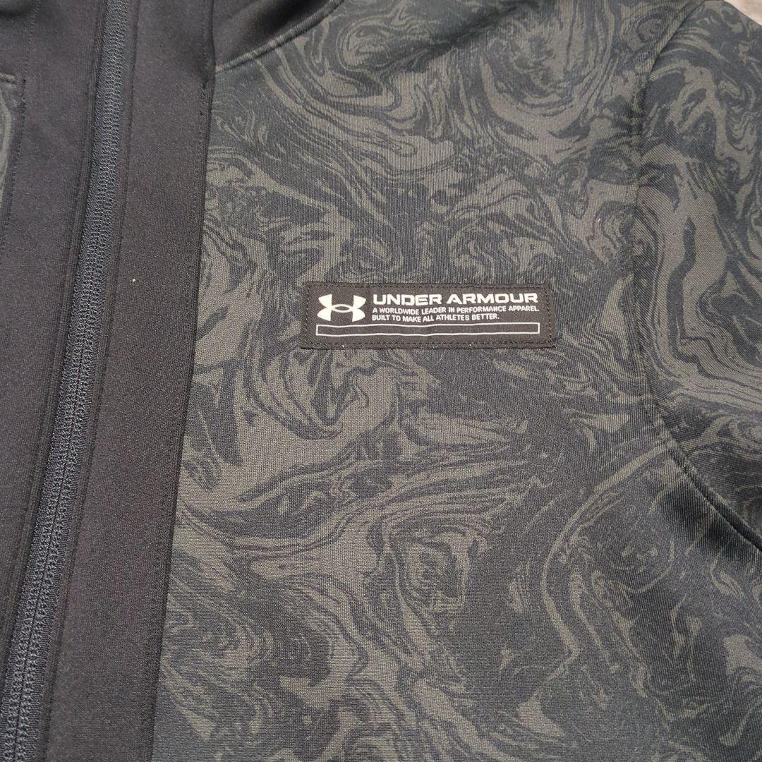 UNDER ARMOUR パーカー パンツ 上下セット ブラック