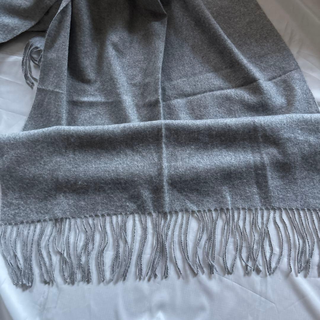 Theory カシミア100% グレー ストール F