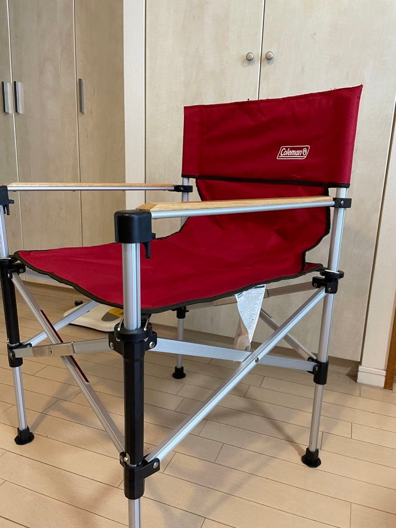 Coleman アウトドアチェア レッド