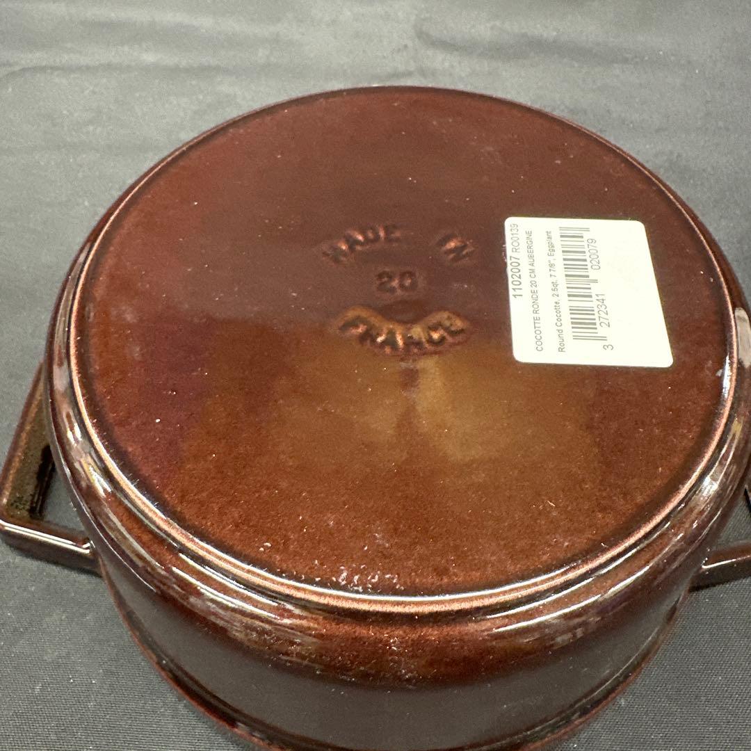 【美品】STAUB ストウブ ピコ・ココット ラウンド 20cm