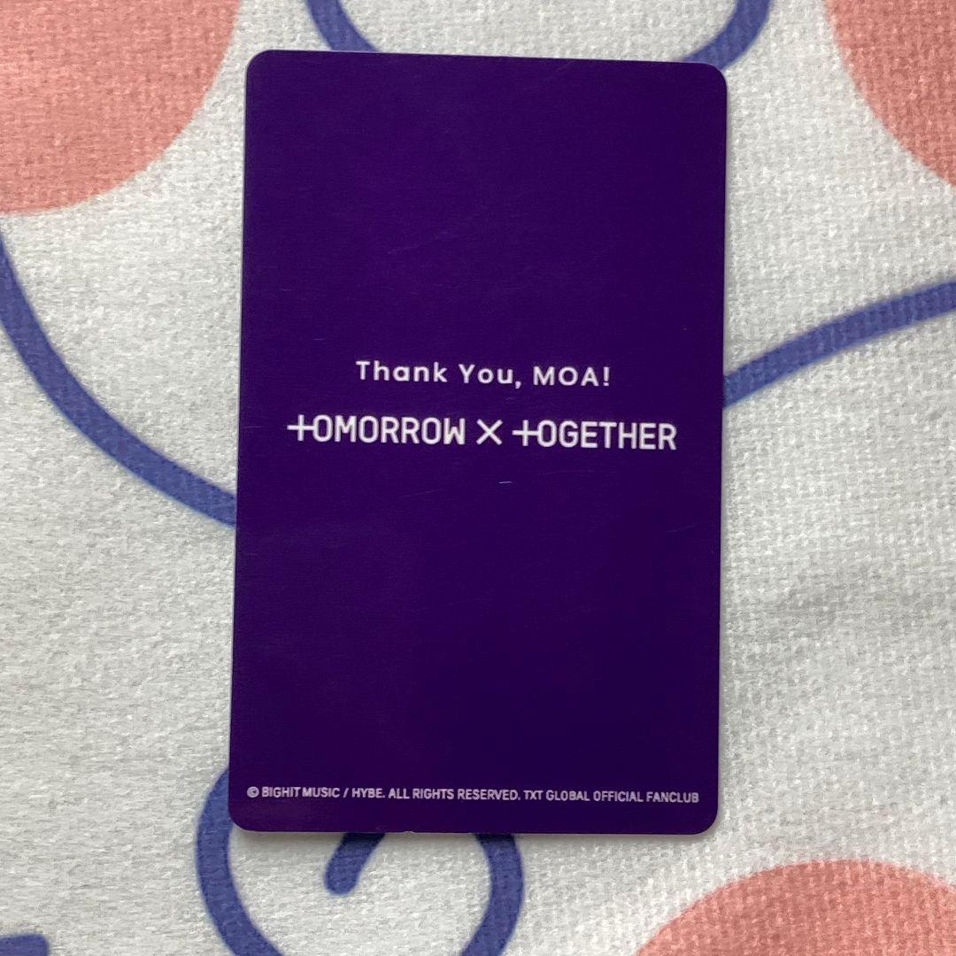 2024 TXT ヨンジュン FC MOA membership トレカ
