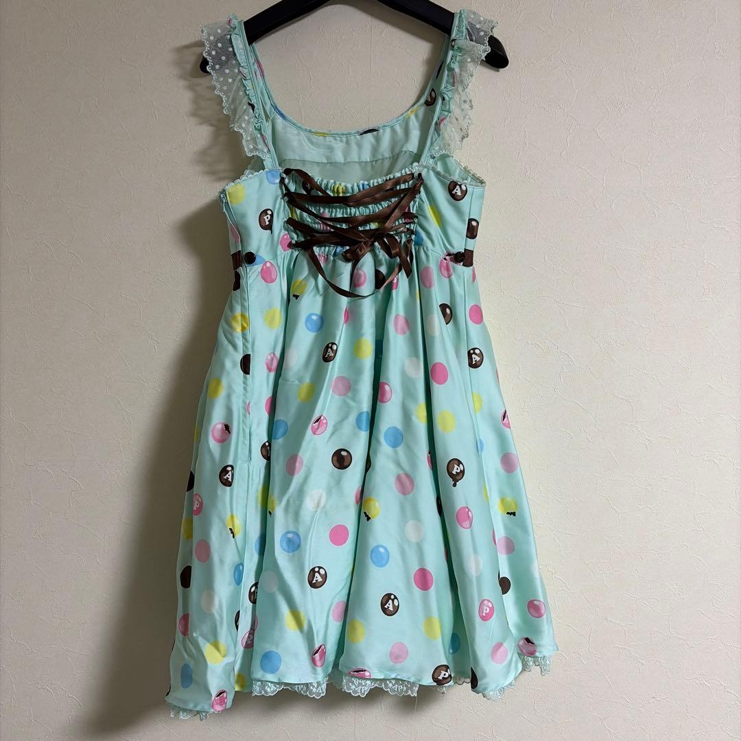 m*り様 Angelic Pretty ミント ポルカドットチョコレート JSK