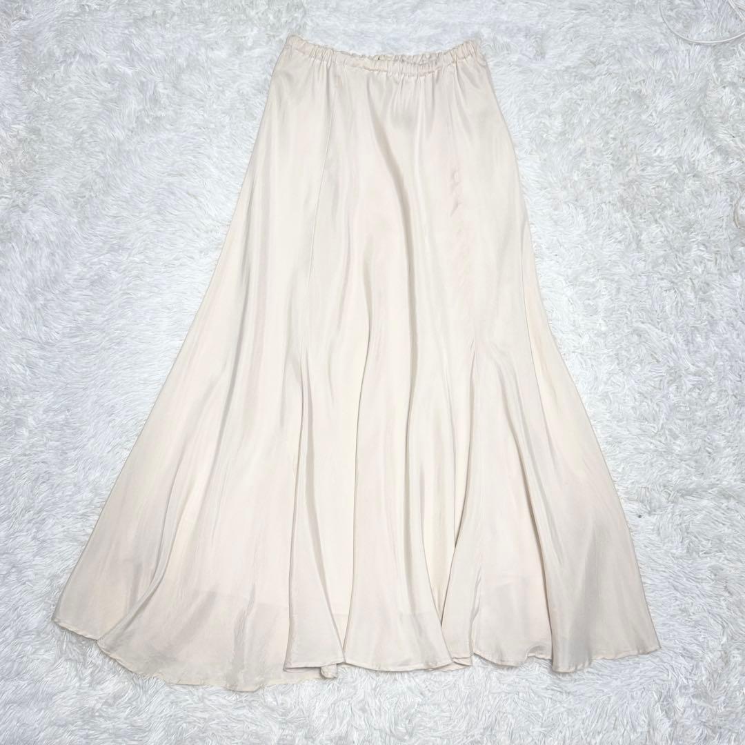 25年 新品 Plage Washable Fibril フレア スカート