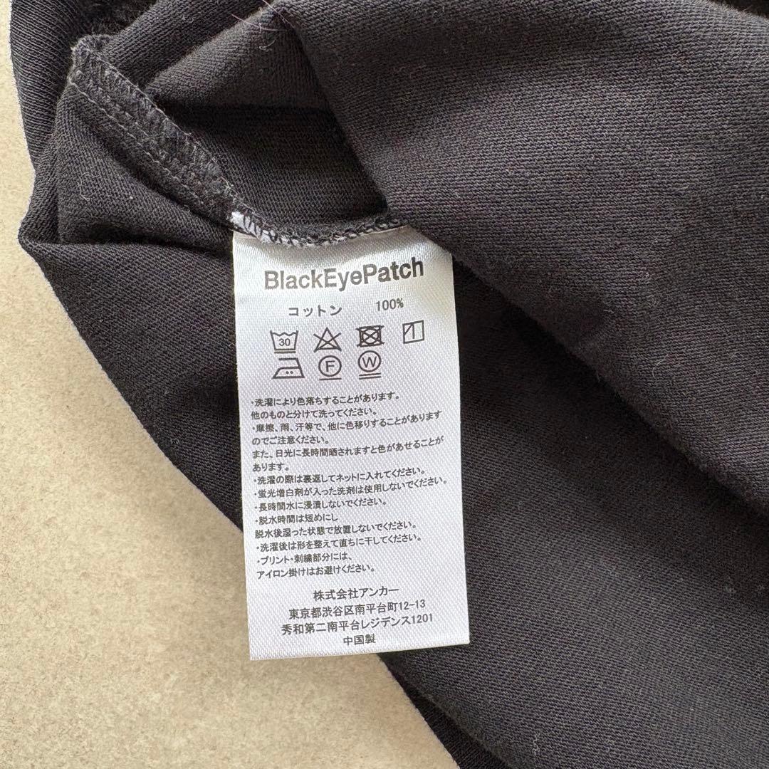 THE BLACK EYE PATCH ブラック Tシャツ M