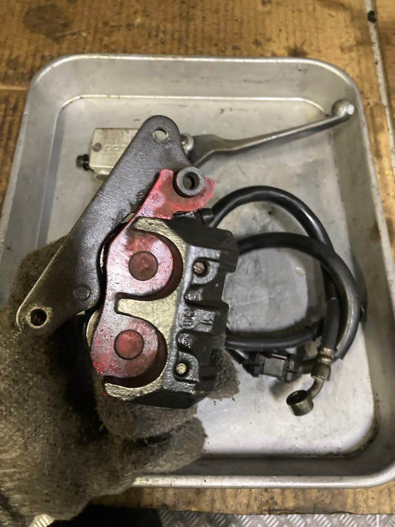 xr100モタード　ブレーキセット　NSR50 NS50F NS-1 NSF