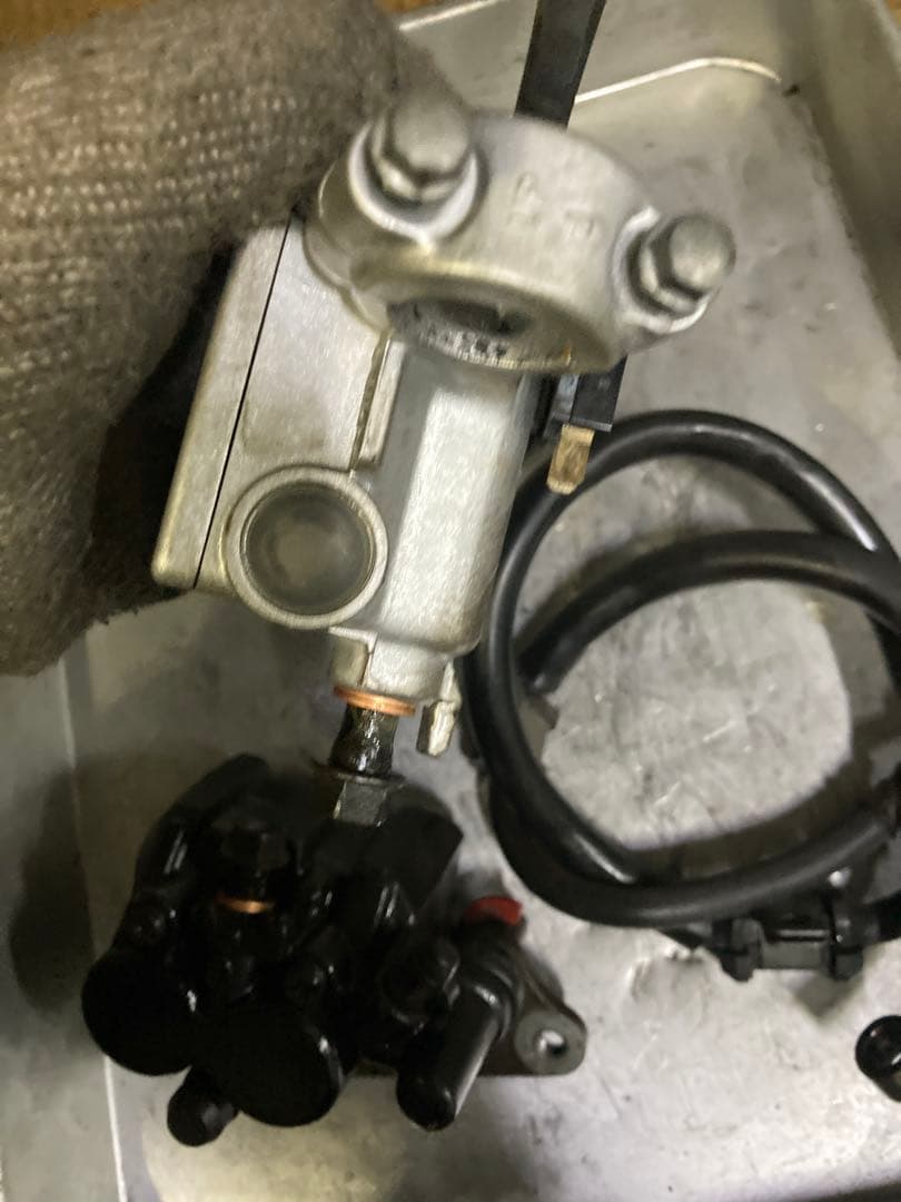 xr100モタード　ブレーキセット　NSR50 NS50F NS-1 NSF