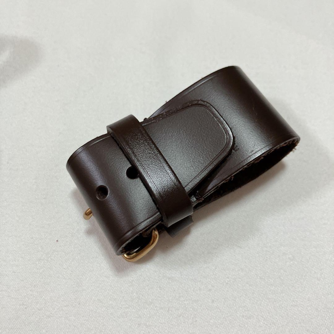 極美品　ルイヴィトン　ネームタグ　ポワニエ　セット　ダミエライン　茶色　ブラウン