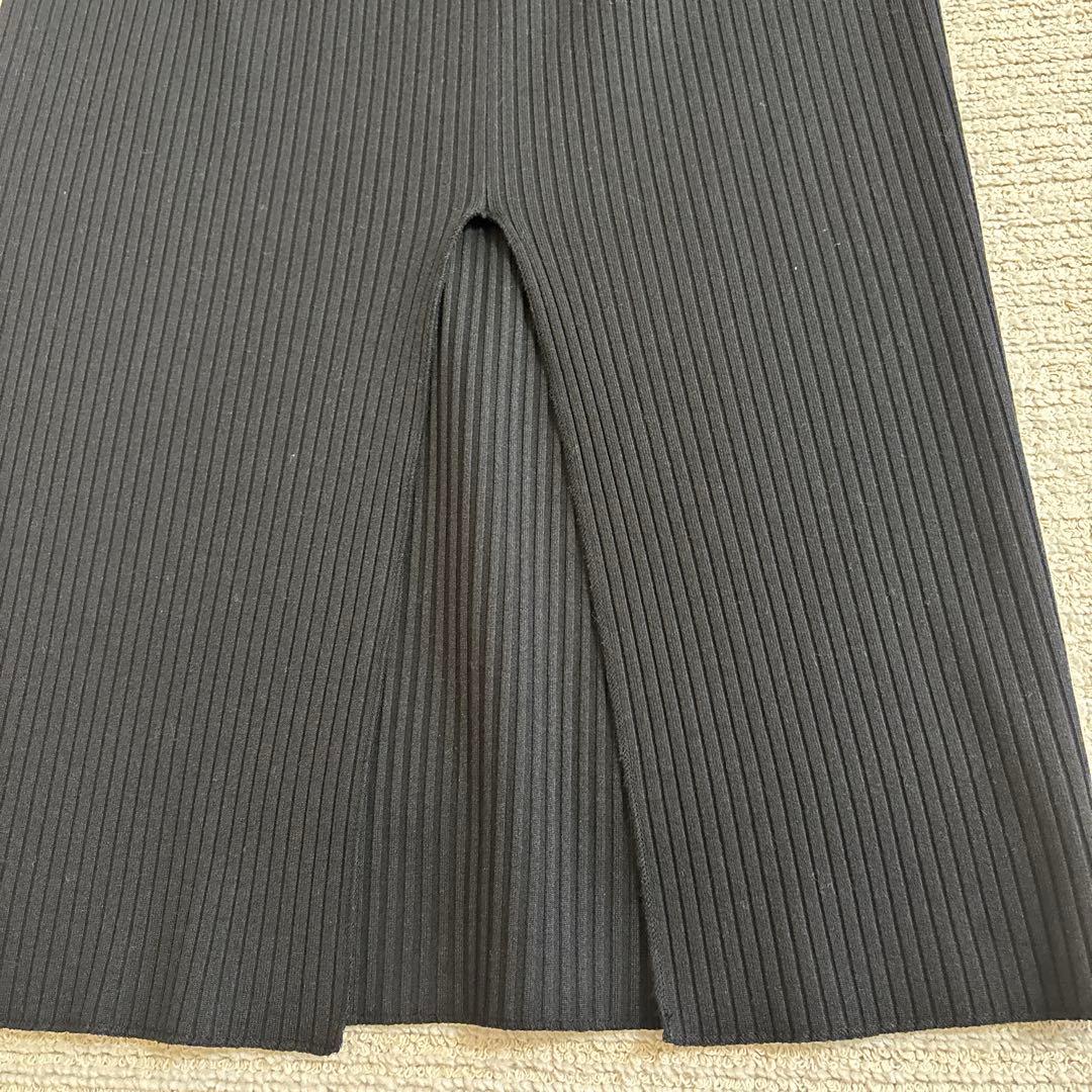 NOBLE ノーブル トタンテレコタイトスカート　38サイズ　ブラック