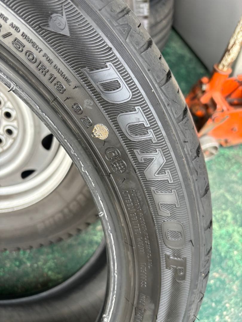215/50R18 ダンロップ　エナセーブEC300 4本