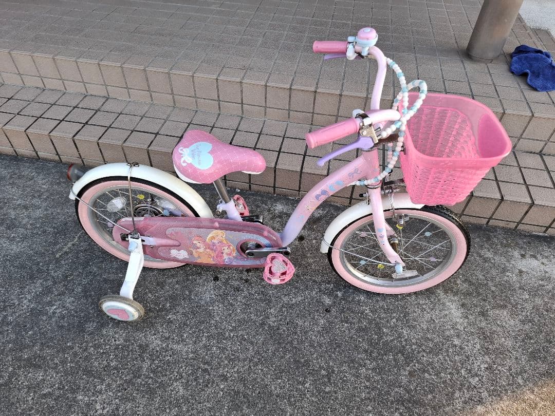 徳島県　プリンセス　ゆめかわ　16インチ子供用