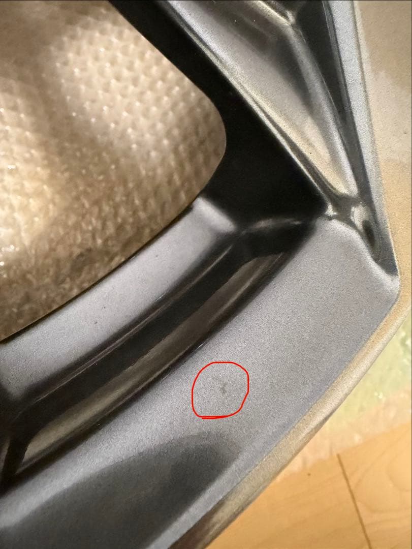 もっち　RAV4 後期純正18インチホイール　1本　①