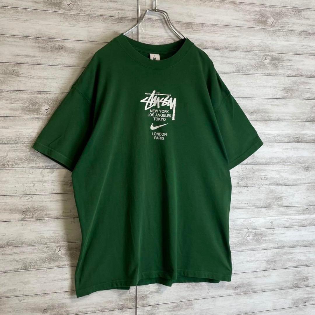 【人気コラボ】ステューシーナイキ Tシャツ 入手困難 Lサイズ