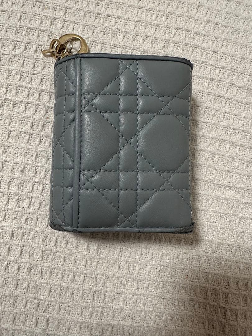 Dior ミニウォレット ミニ財布 日本限定色 水色