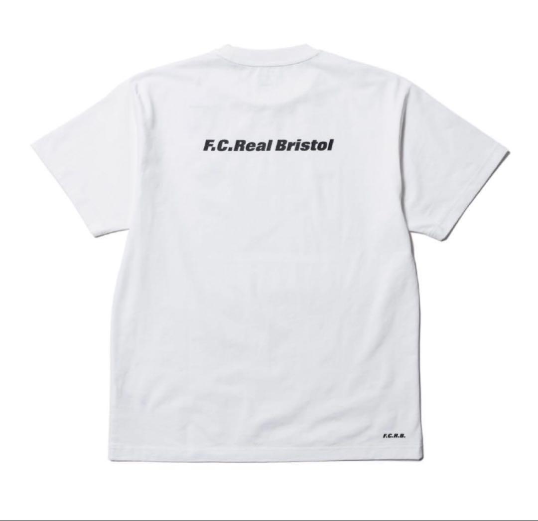FCRB AUTHENTIC LOGO S/S TEE XXL 新品 白