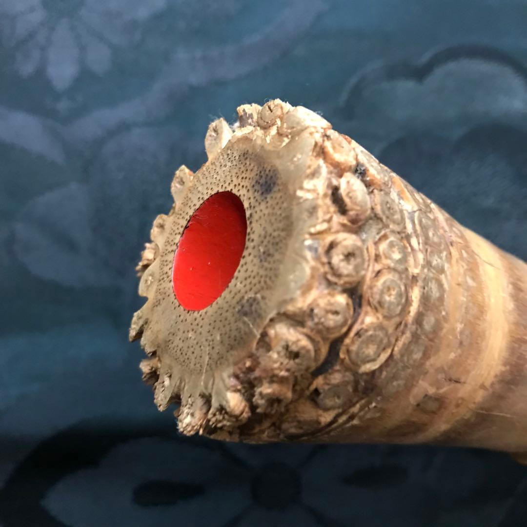 尺八 琴古流 在銘 中継ぎ緩み無し 一尺五寸管 籐巻 状態考慮格安品