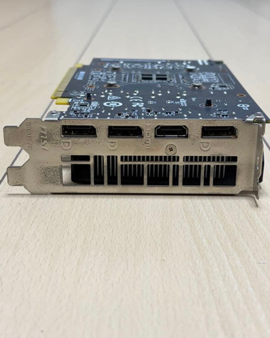 グラフィックボード・グラボ・ビデオカード MSI GEFORCE GTX 1660 AERO ITX J 6G