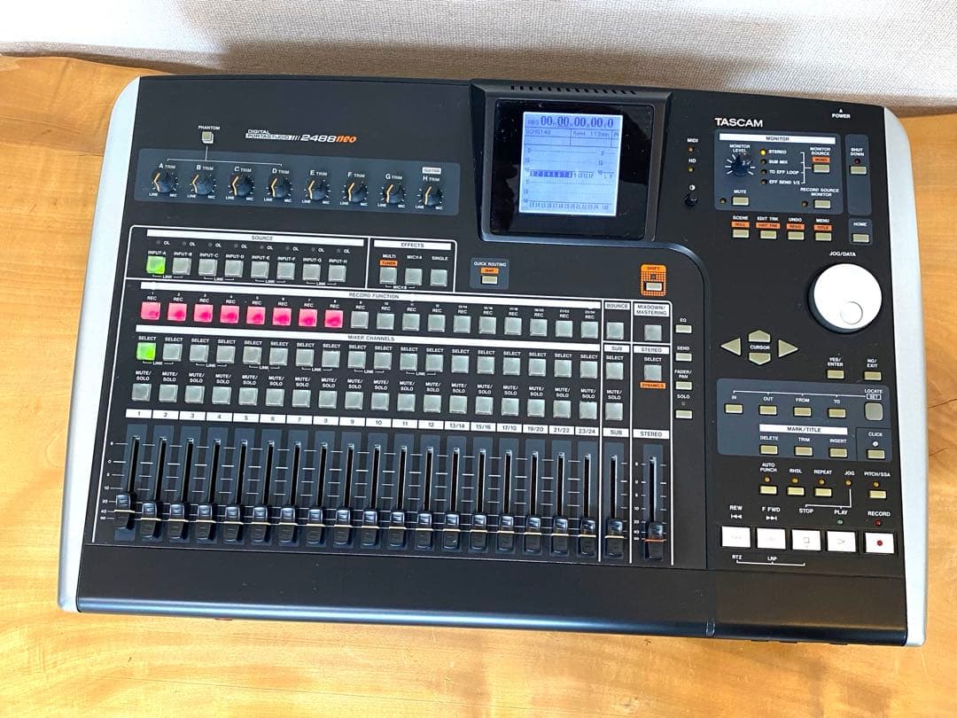 TASCAM　2488neo マルチトラックレコーダー 故障品