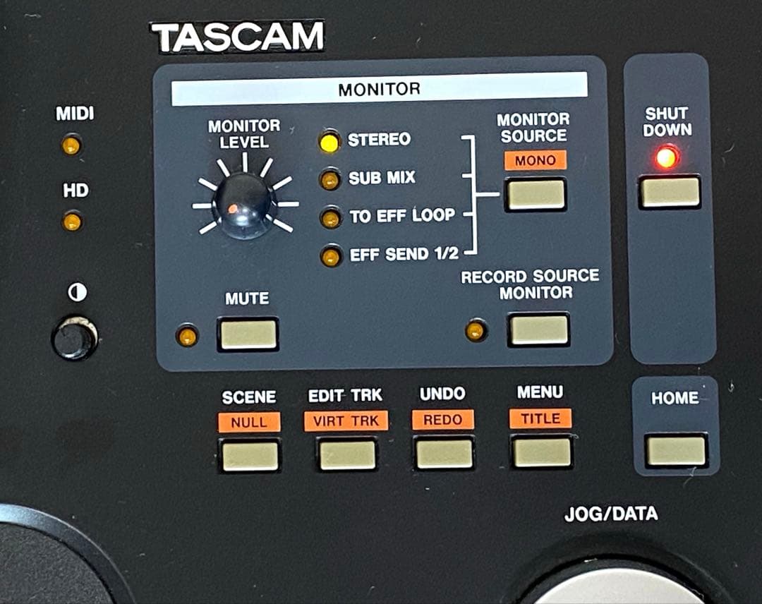 TASCAM　2488neo マルチトラックレコーダー 故障品
