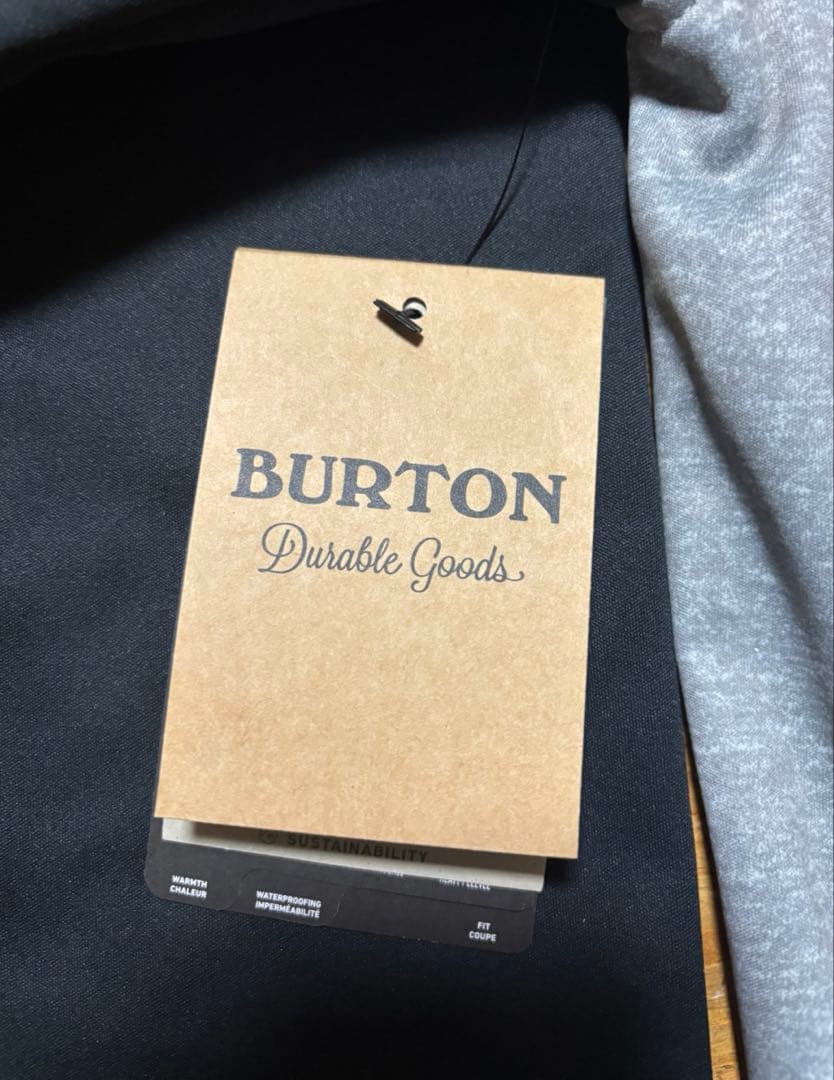 新品未使用　BURTON 撥水スウェット CROWN M（日本L）