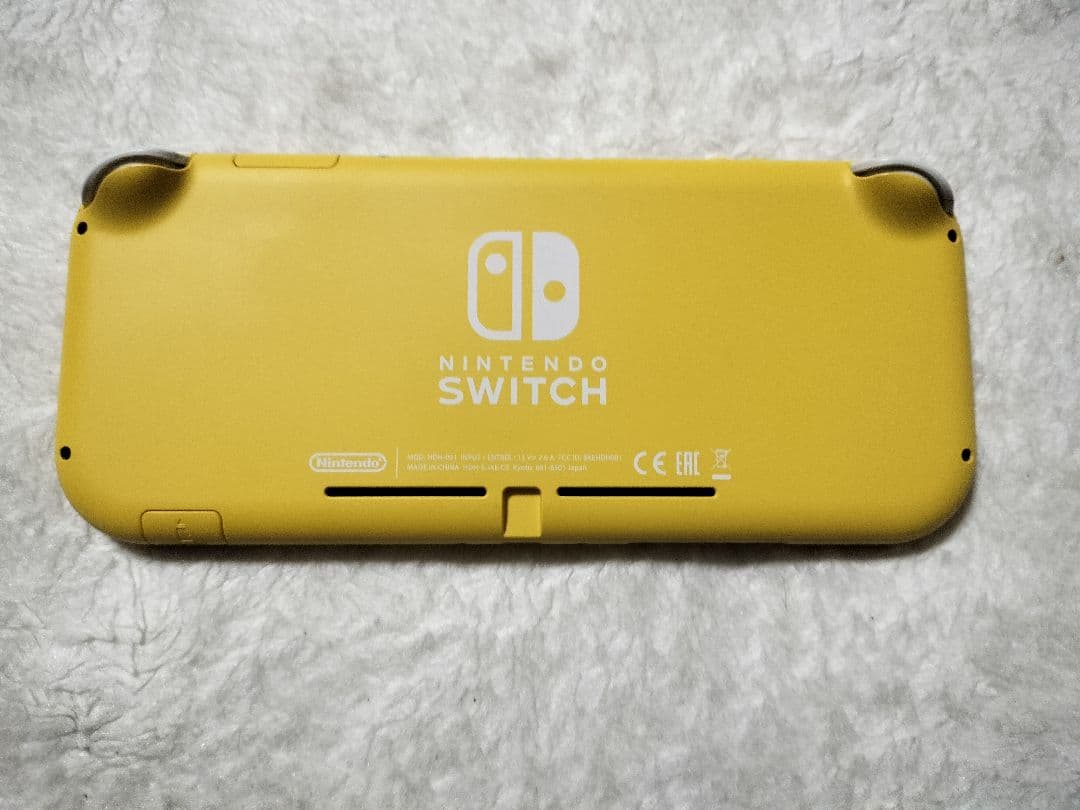 動作品NintendoSwitch Liteイエローアダプタ肉球スティック