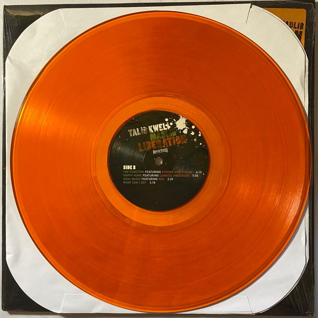 3万7千超‼️オレンジVinyl美品‼️Talib Kweli & Madlib
