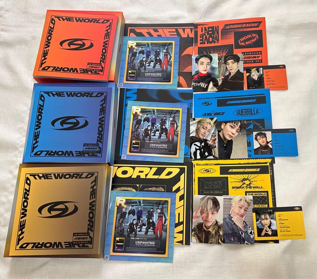 ateez CDアルバムまとめ売り