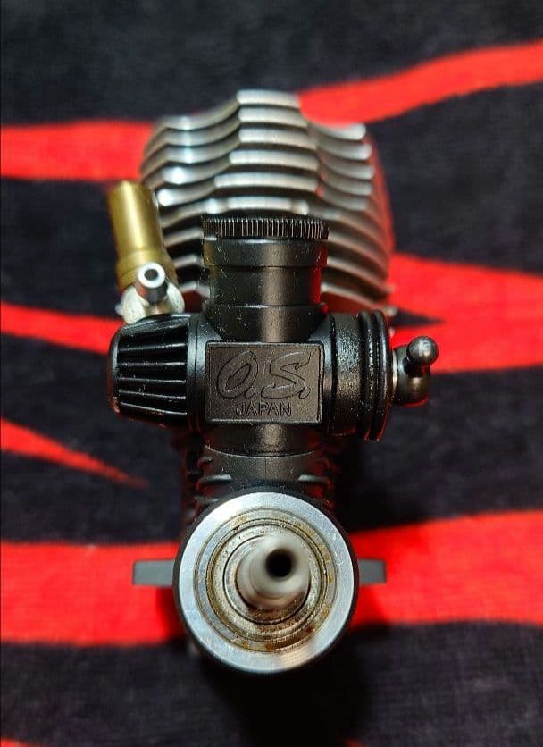 【美品】OS MAX 12TZ エンジン