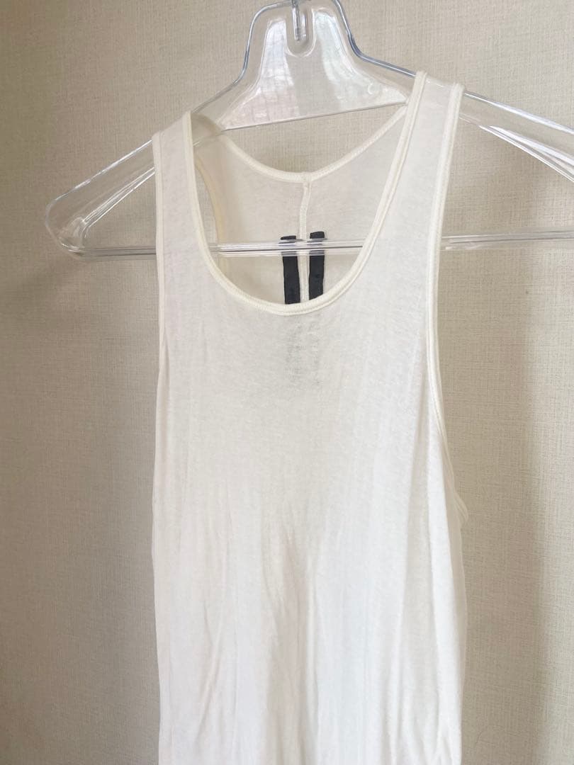 未使用　Rick Owens リブタンクトップ　FLUORO