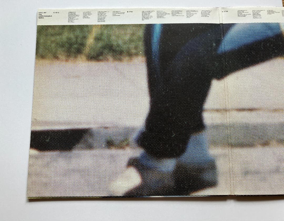 A.P.C. レコード　２枚組　JEAN TOUITOU、藤原ヒロシ