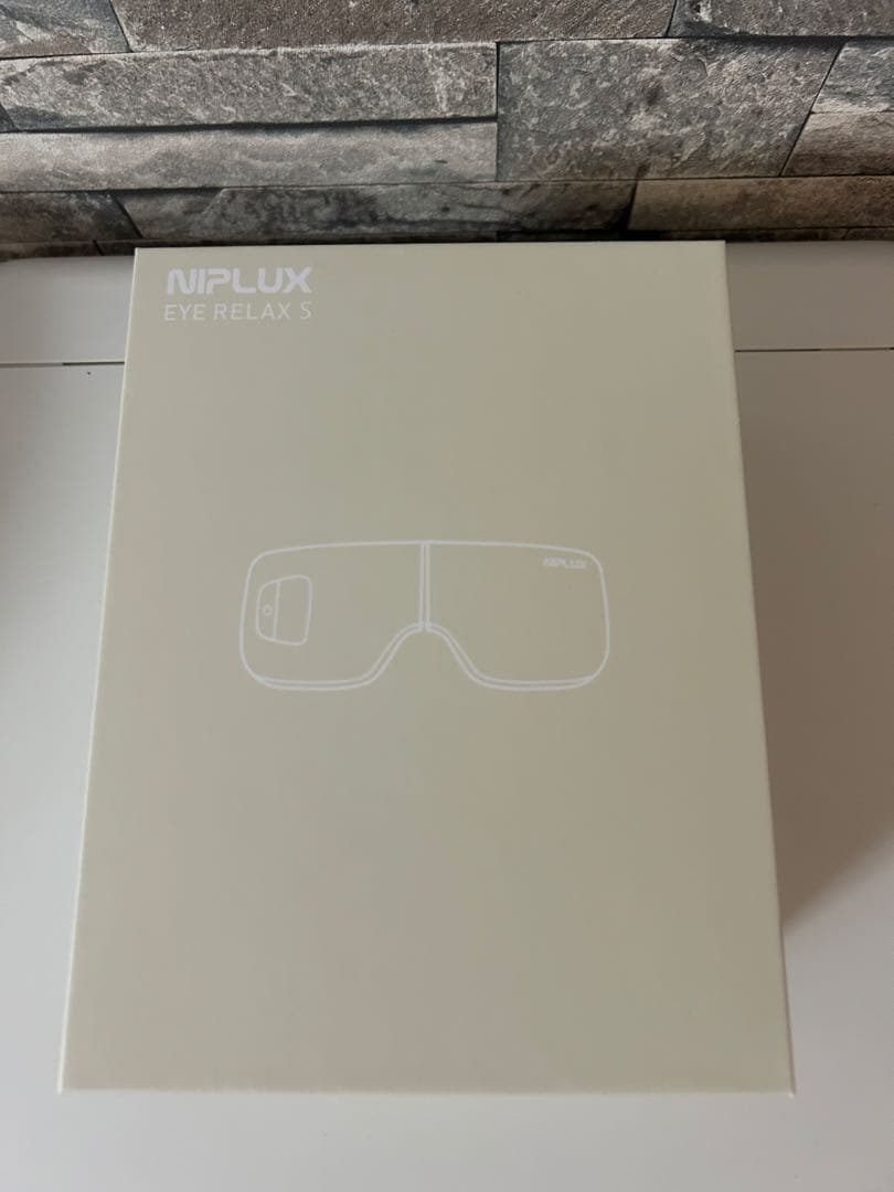 ホットアイマスク NIPLUX EYE RELAX S 最新モデル　ホワイト