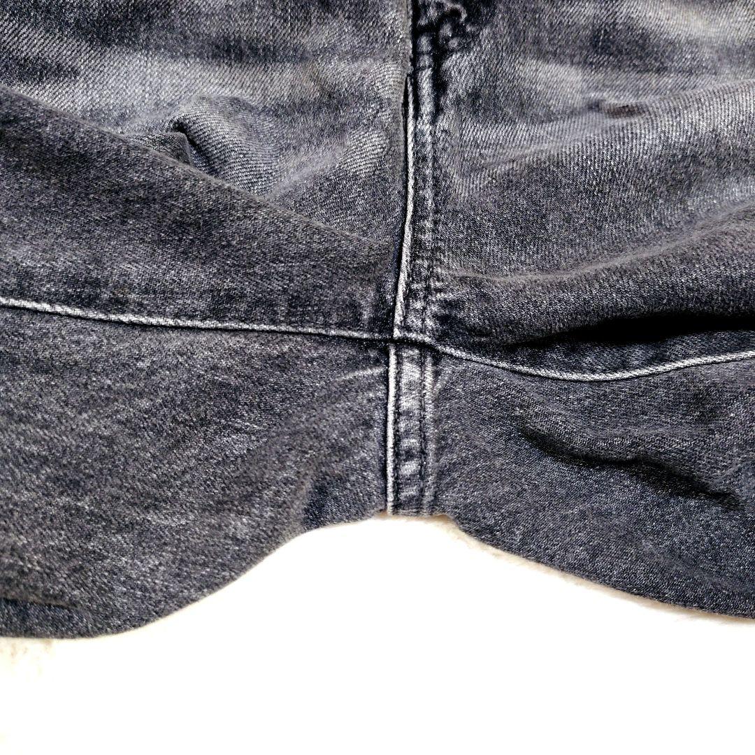FRAMeWORK DENIMスリムストレートレッグパンツ ブラック Lサイズ