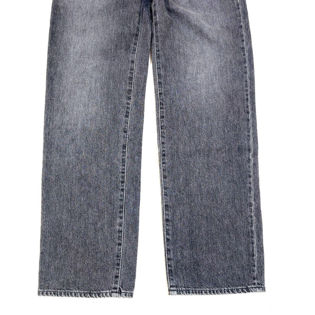 FRAMeWORK DENIMスリムストレートレッグパンツ ブラック Lサイズ