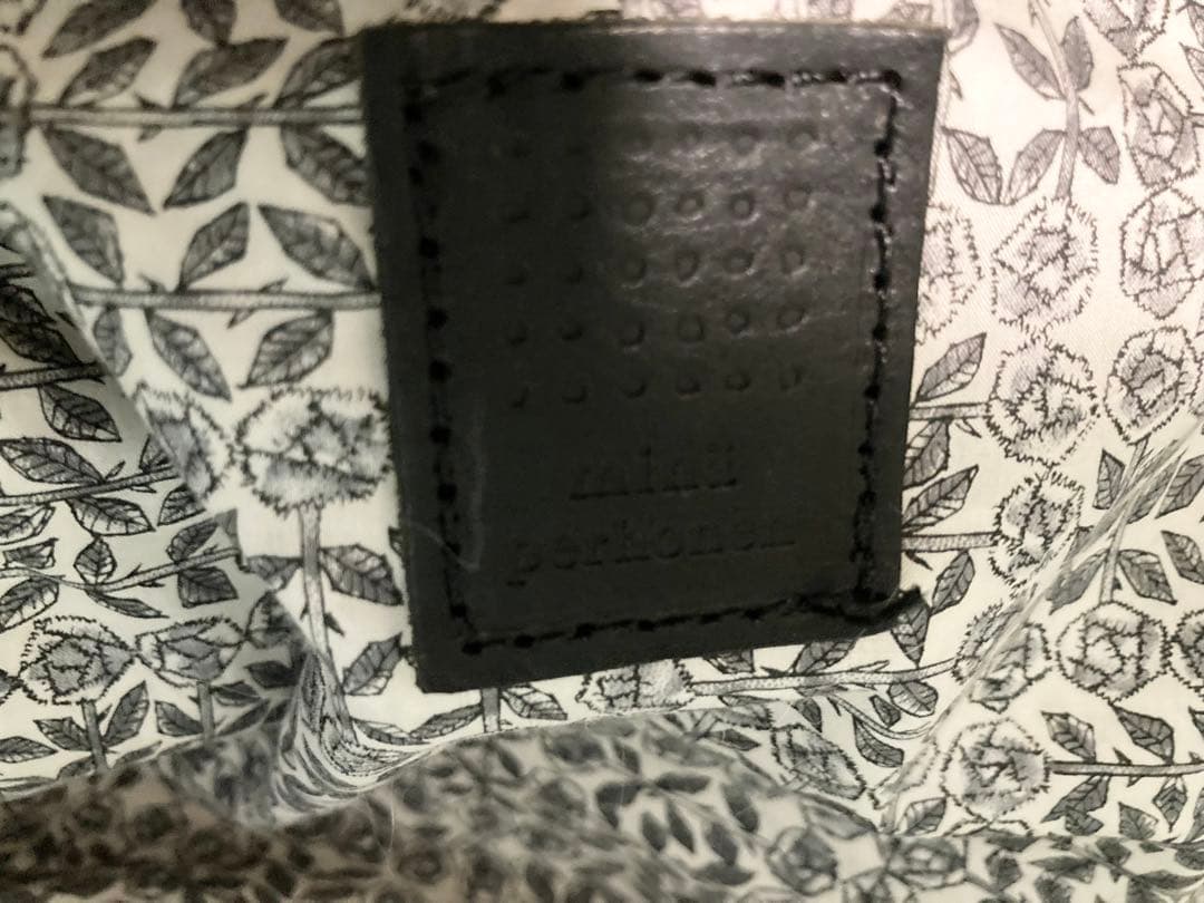 mina perhonen ボストンレザーバッグ　難あり　一歩様確認用ページ