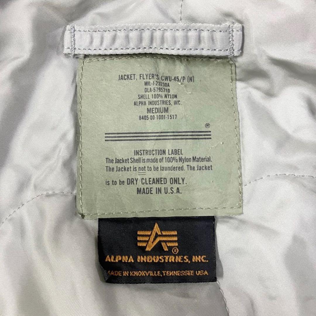 超破格 USA製 90s Alpha CWU-45P flight jacket