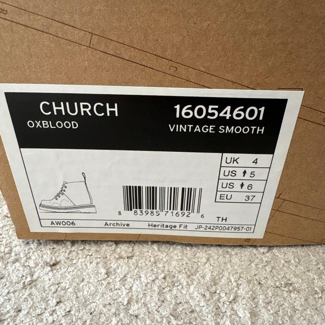 専用☆Dr. Martens Church Oxblood ワークブーツ