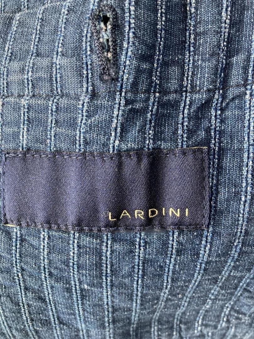 LARDINI　ジャケット　コットンXリネン　44