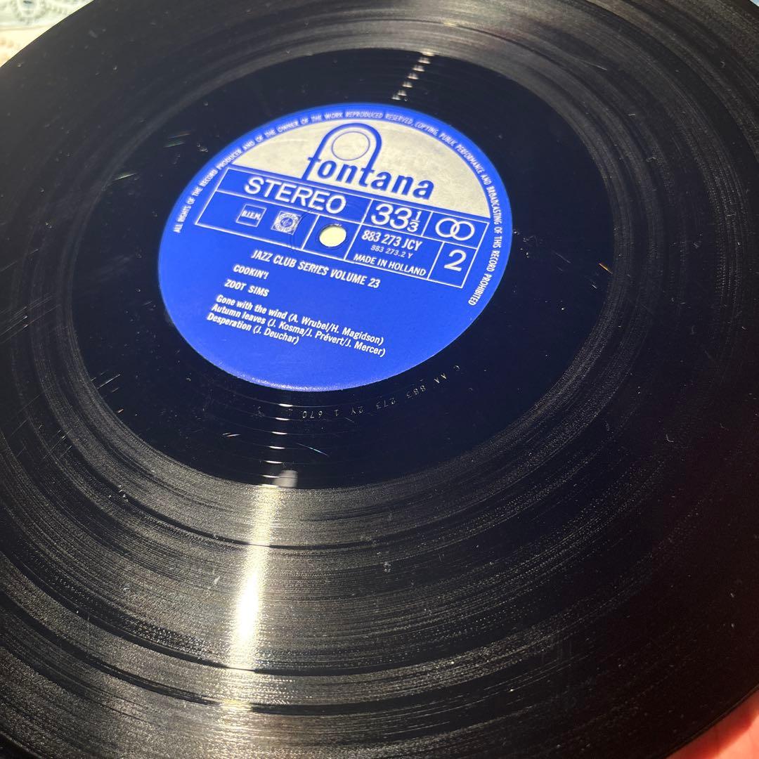 [レコード 蘭オリジナルステレオ] zoot sims cookin' LP