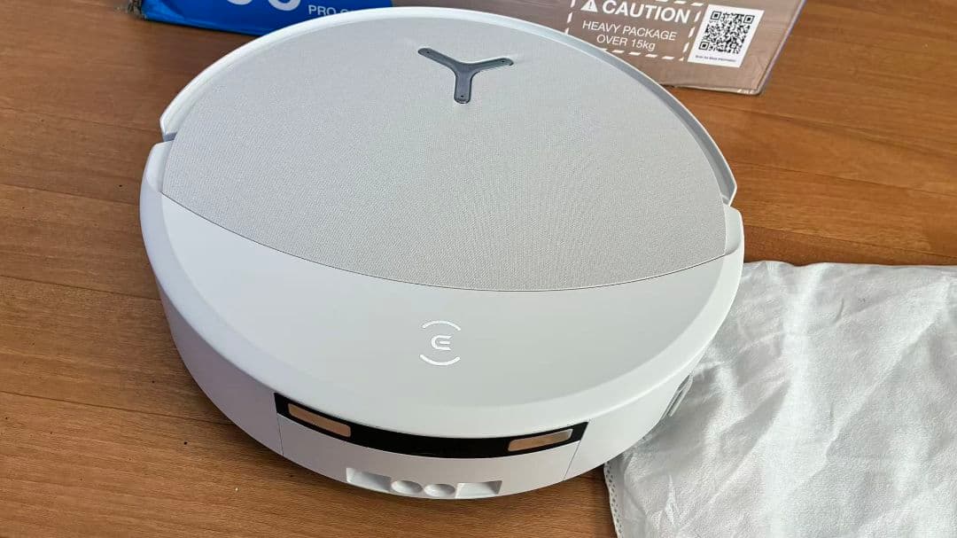 【美品】エコバックスDEEBOT T90 PRO OMNIロボット掃除機ホワイト