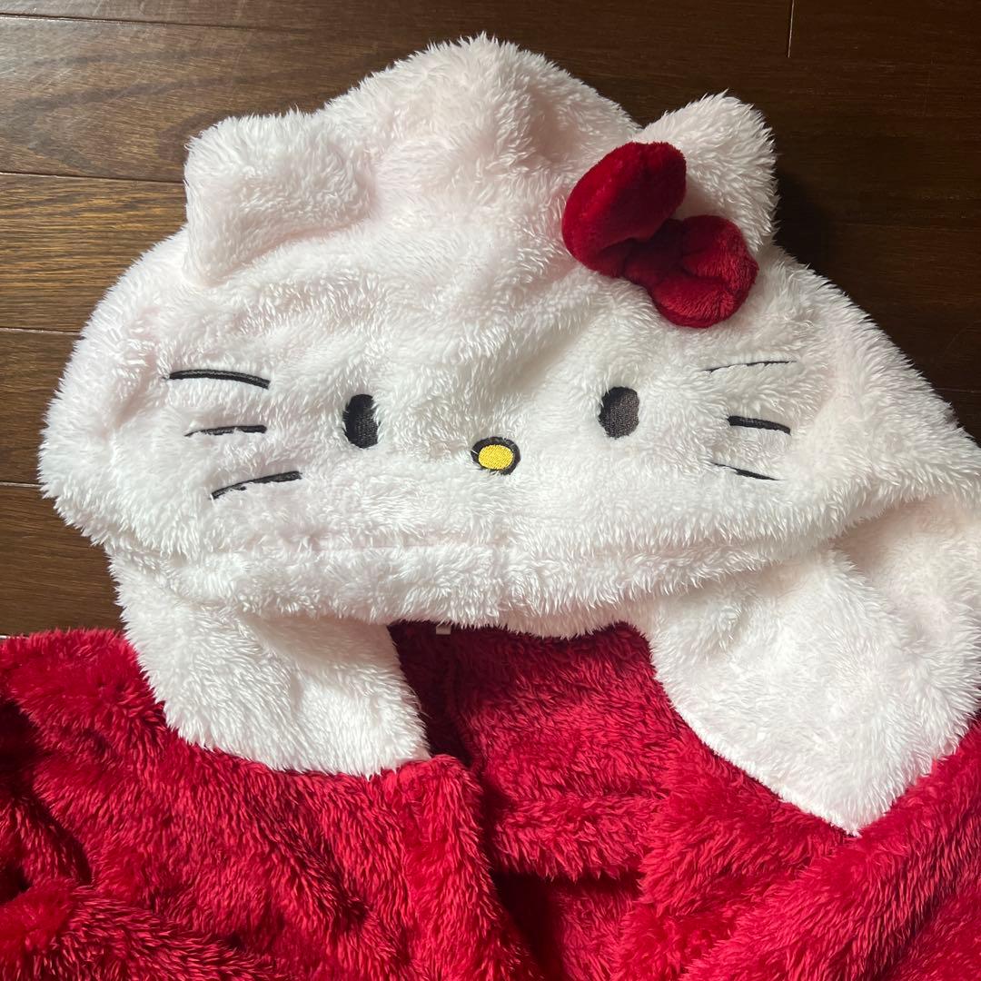 お値下げ！ハローキティ 着ぐるみルームウェア 赤　大人用