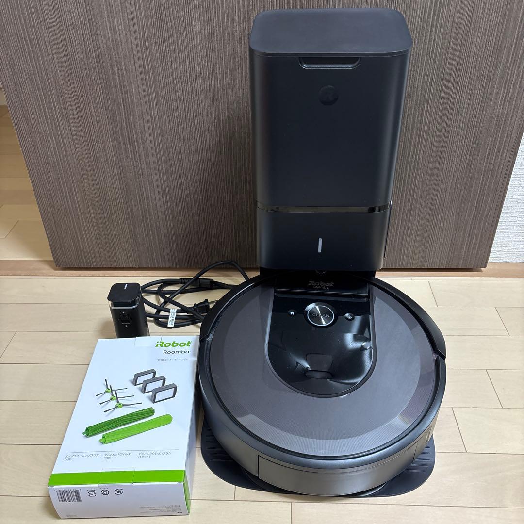 ロボット掃除機 Roomba i7+バーチャルウォール・交換パーツ付き