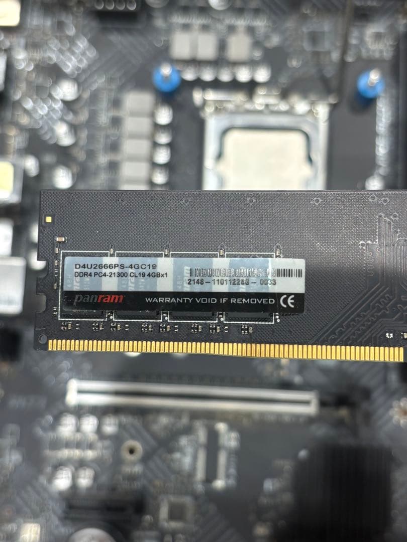 i5-12400 MSIPROB660M-EマザーボードDDR4 16GB
